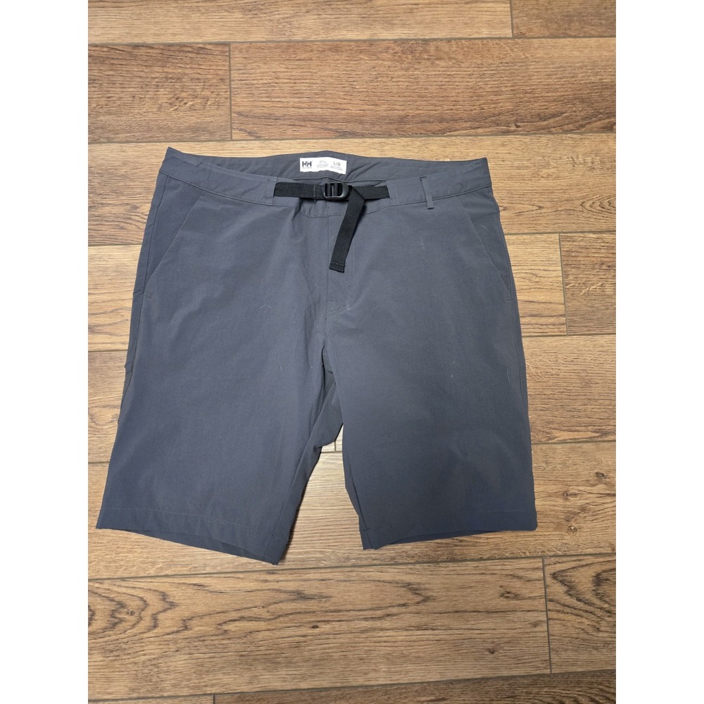 Helly Hansen Mens HH Quick Dry Shorts Grey L Outdoor Hiking Adventure